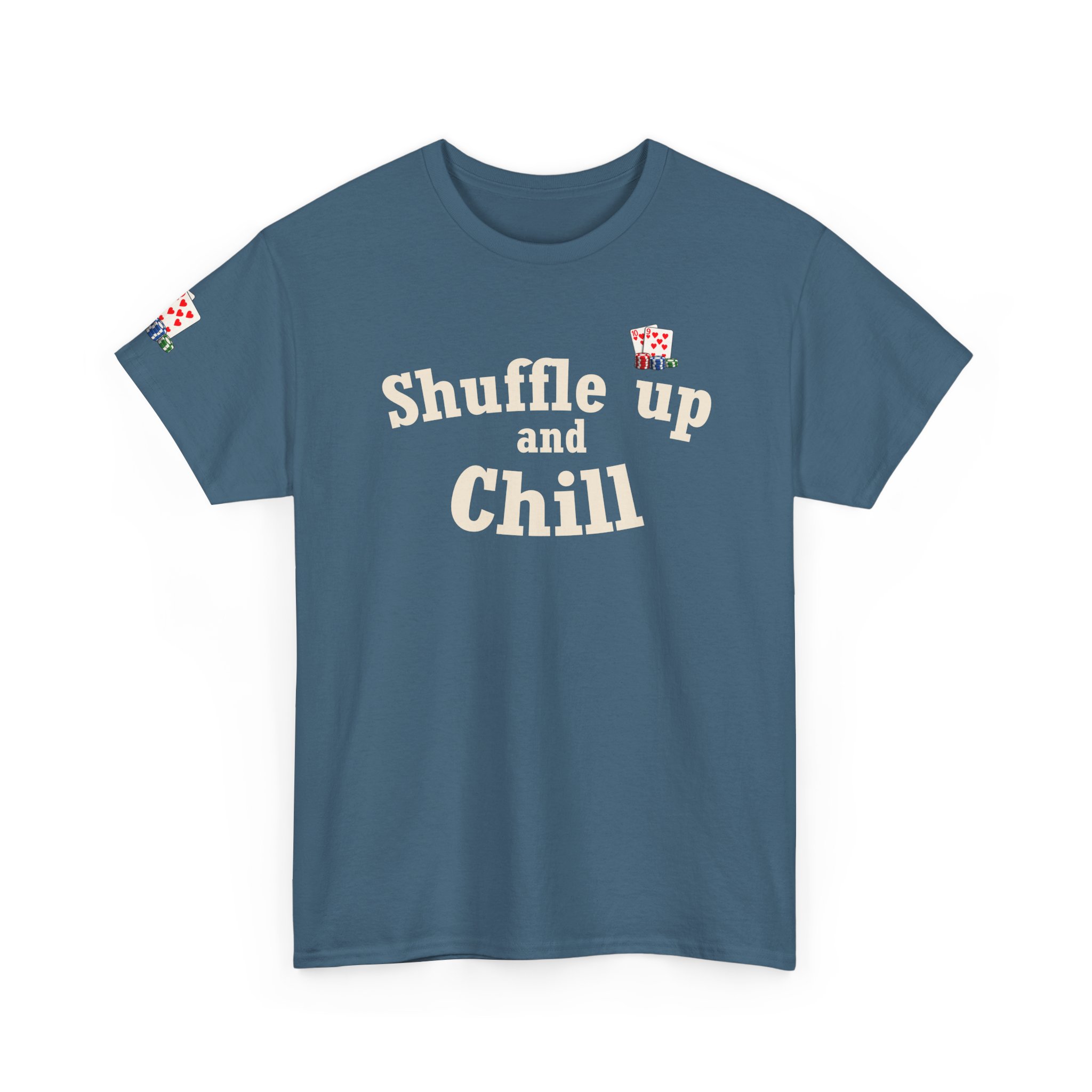 Shuffle Up and Chill T-Shirt — Dark Edition – Image 42