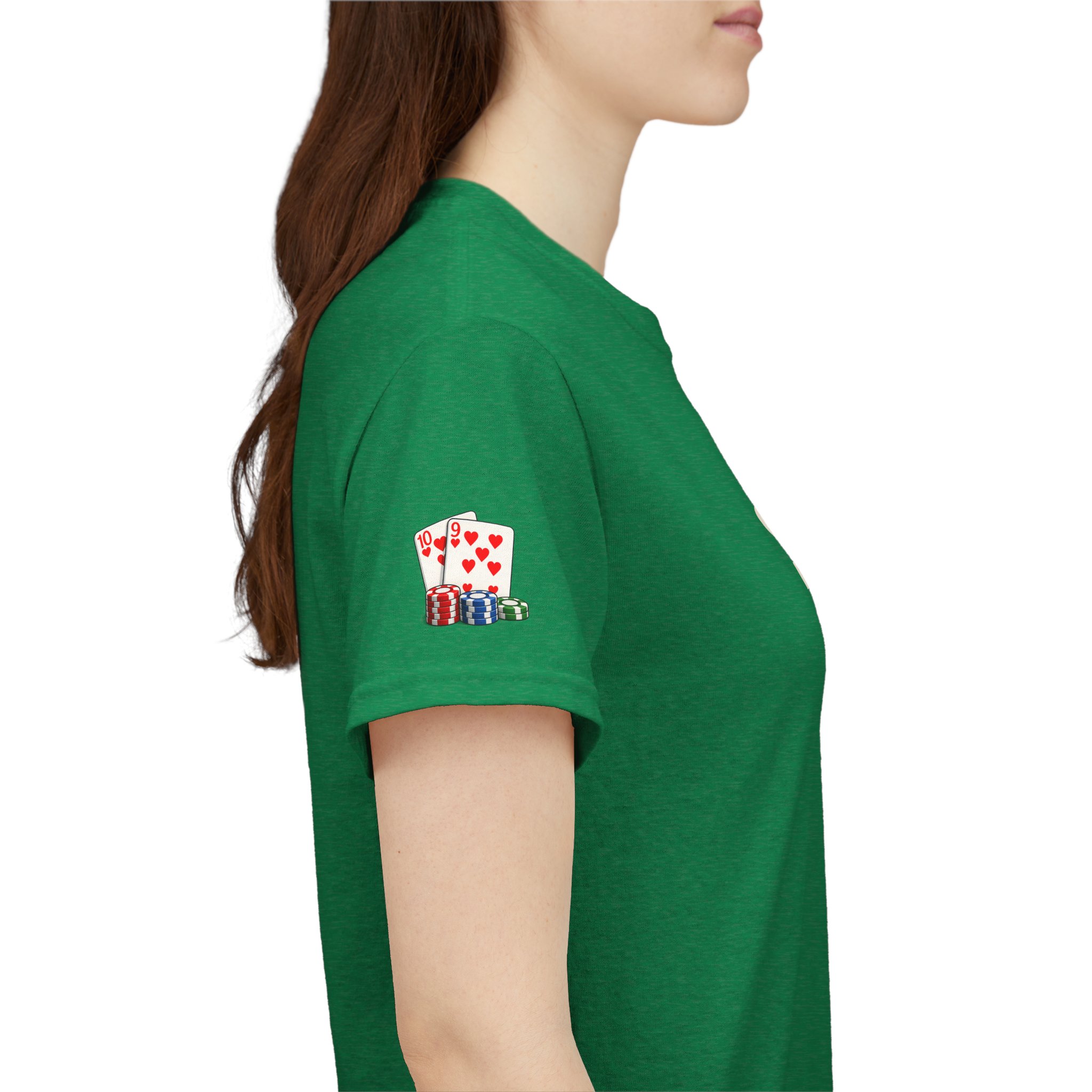 Shuffle Up and Chill T-Shirt — Dark Edition – Image 4