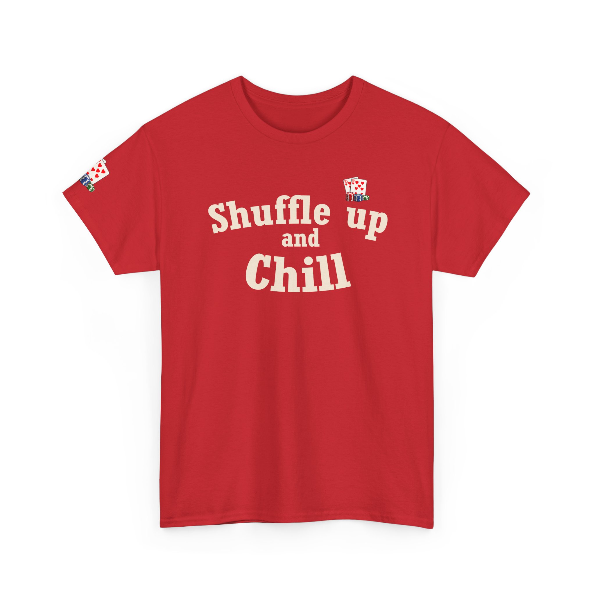 Shuffle Up and Chill T-Shirt — Dark Edition – Image 26
