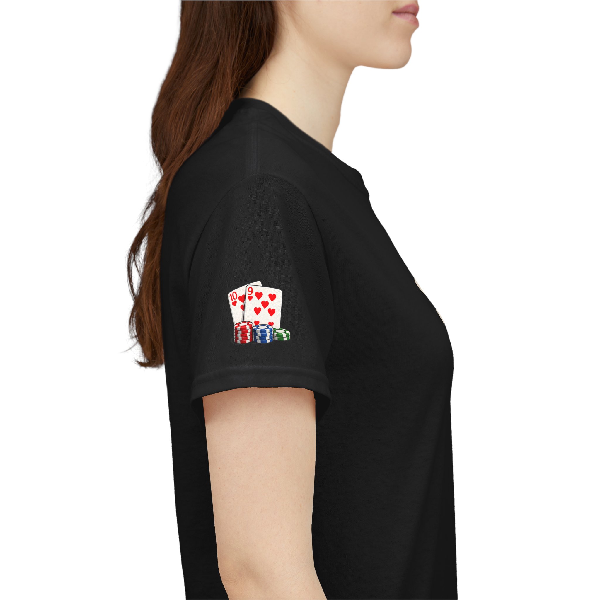 Shuffle Up and Chill T-Shirt — Dark Edition – Image 8