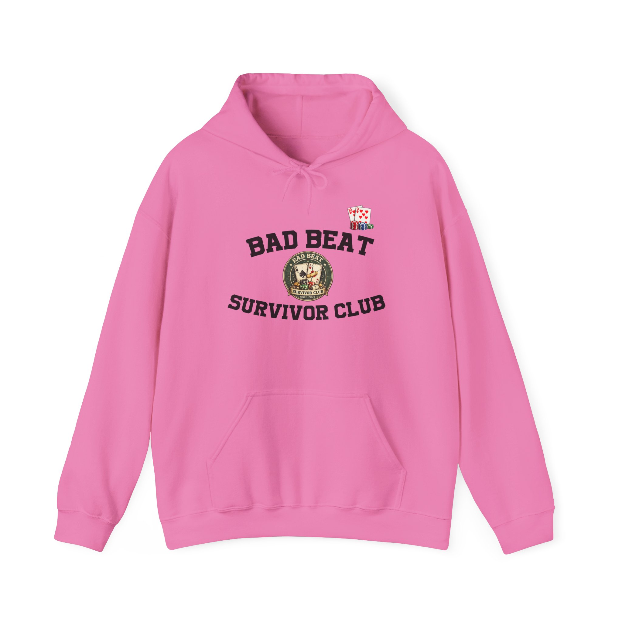 Bad Beat Survivor Club Hoodie — Light Edition – Image 26