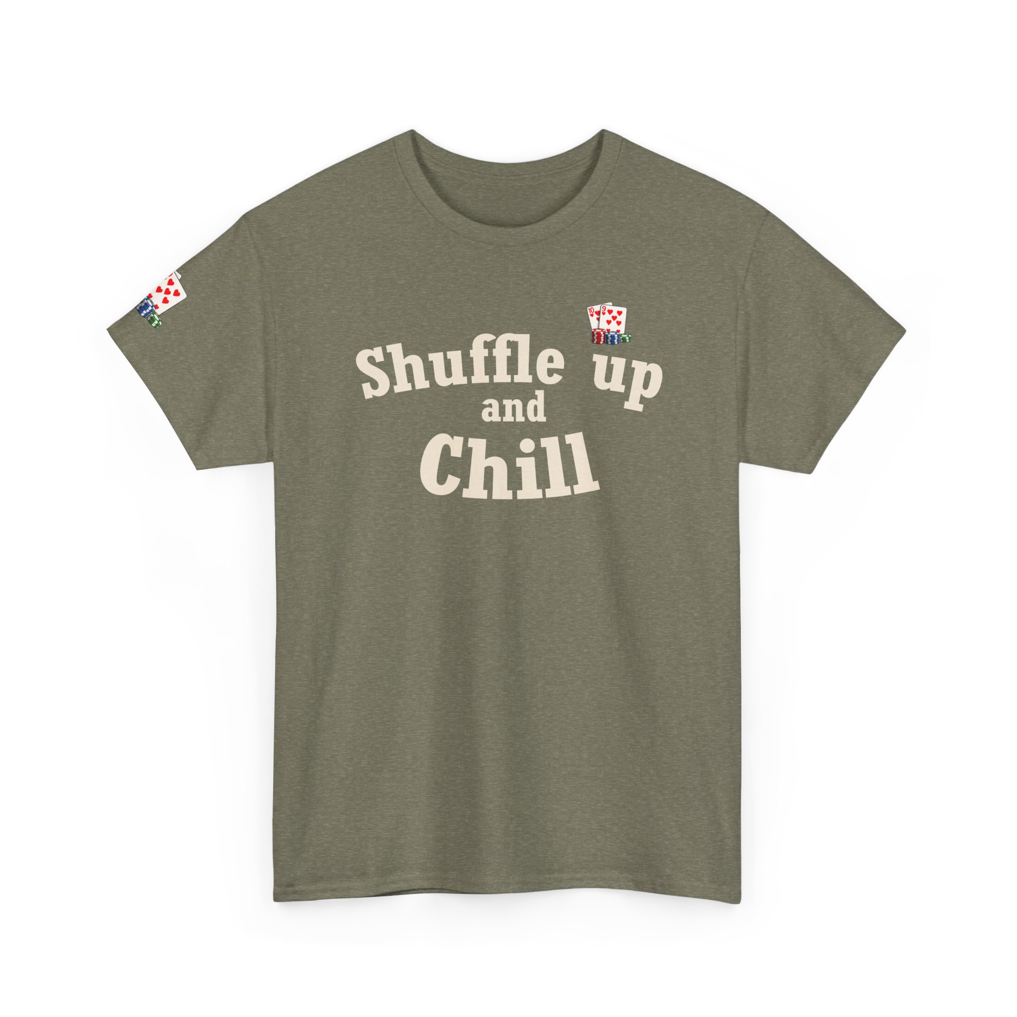 Shuffle Up and Chill T-Shirt — Dark Edition – Image 38