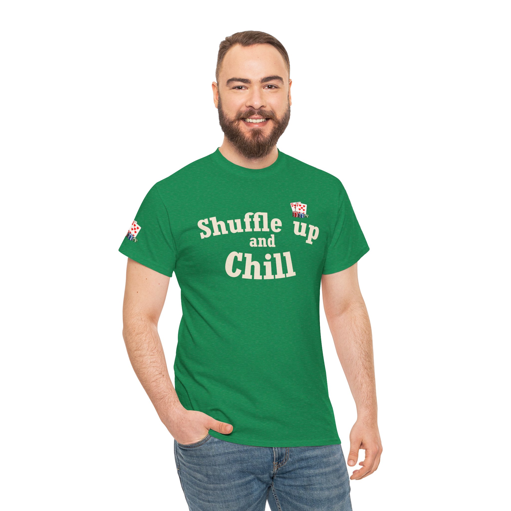 Shuffle Up and Chill T-Shirt — Dark Edition