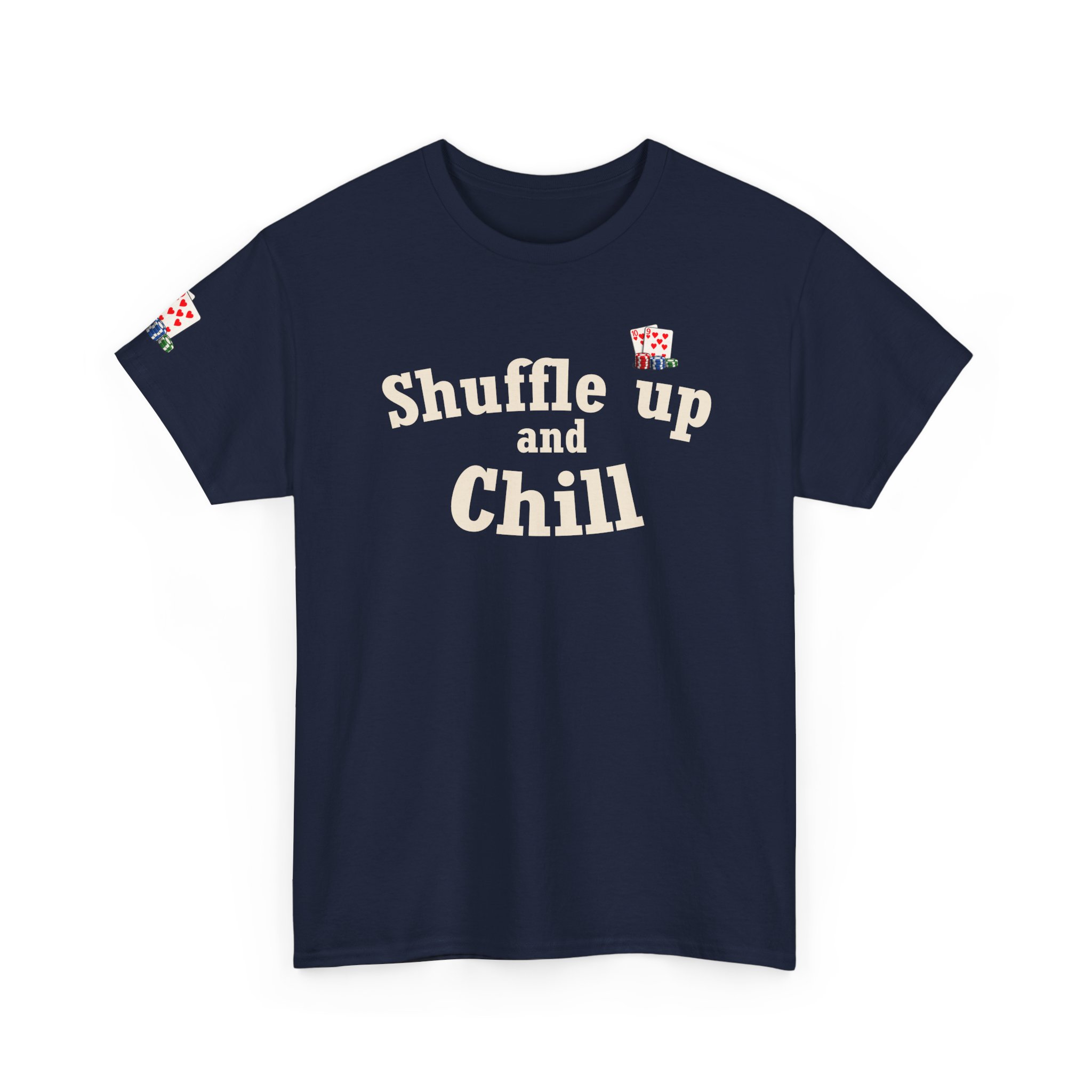 Shuffle Up and Chill T-Shirt — Dark Edition – Image 30