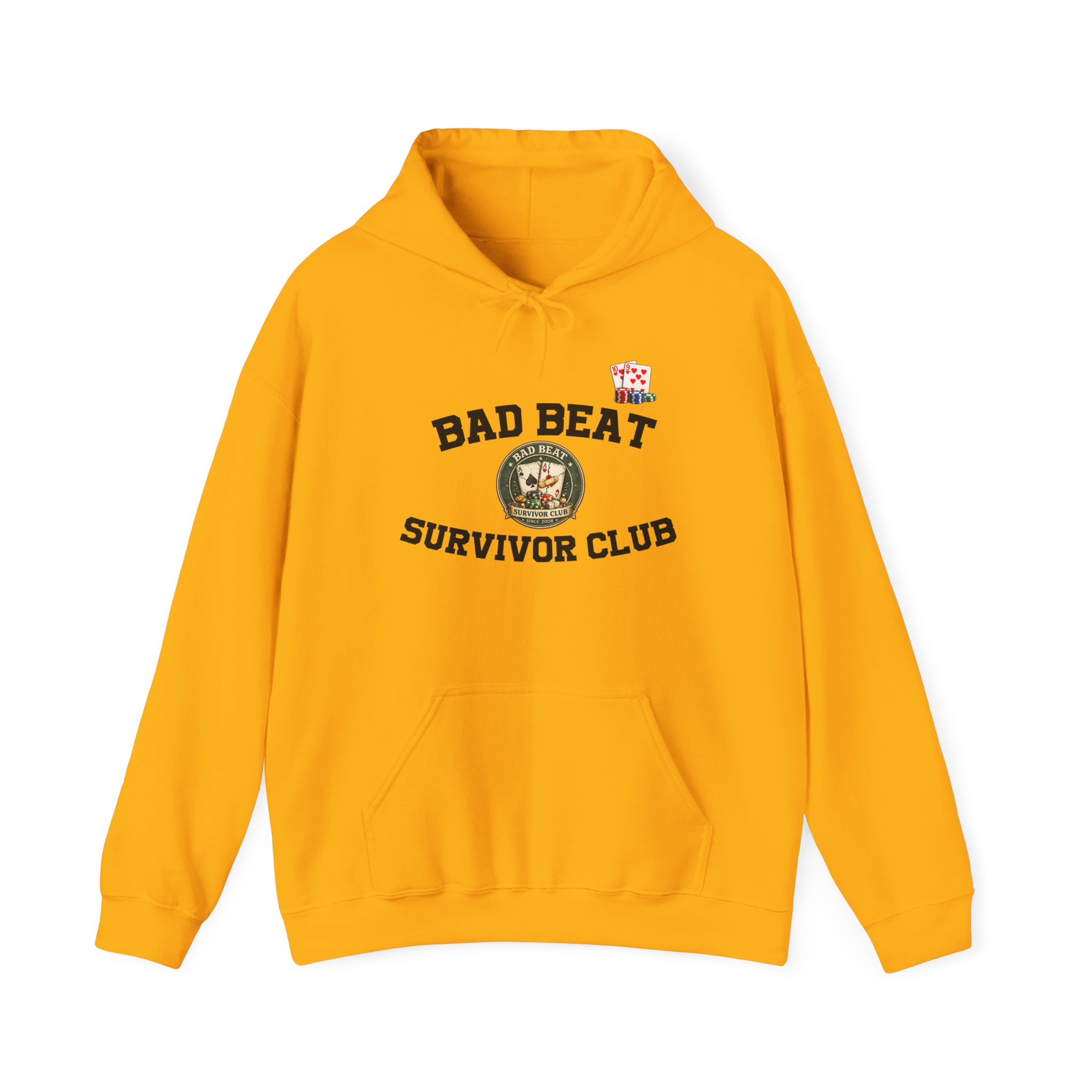 Bad Beat Survivor Club Hoodie — Light Edition – Image 14