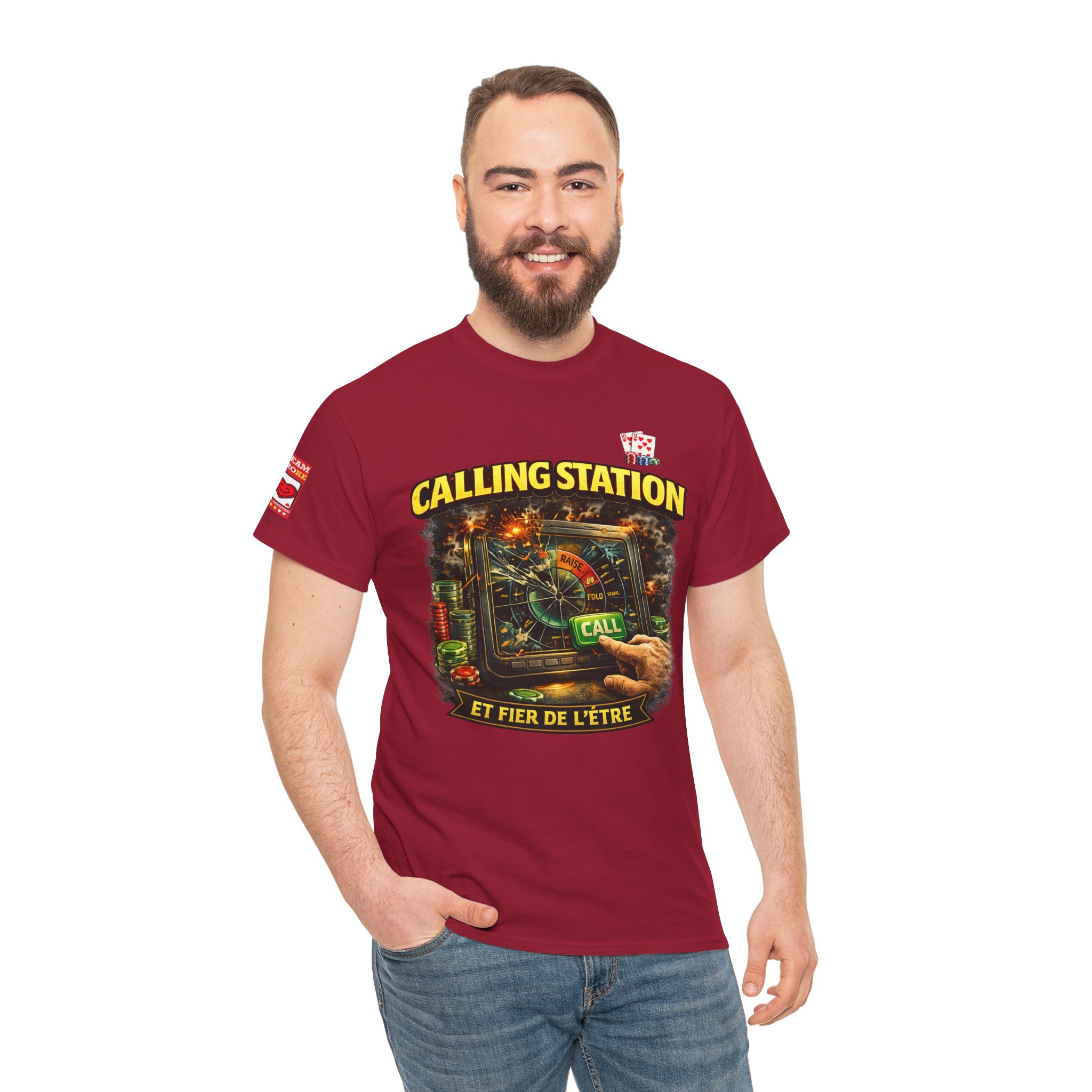 Calling Station Poker T‑Shirt — Dark Edition – Image 33