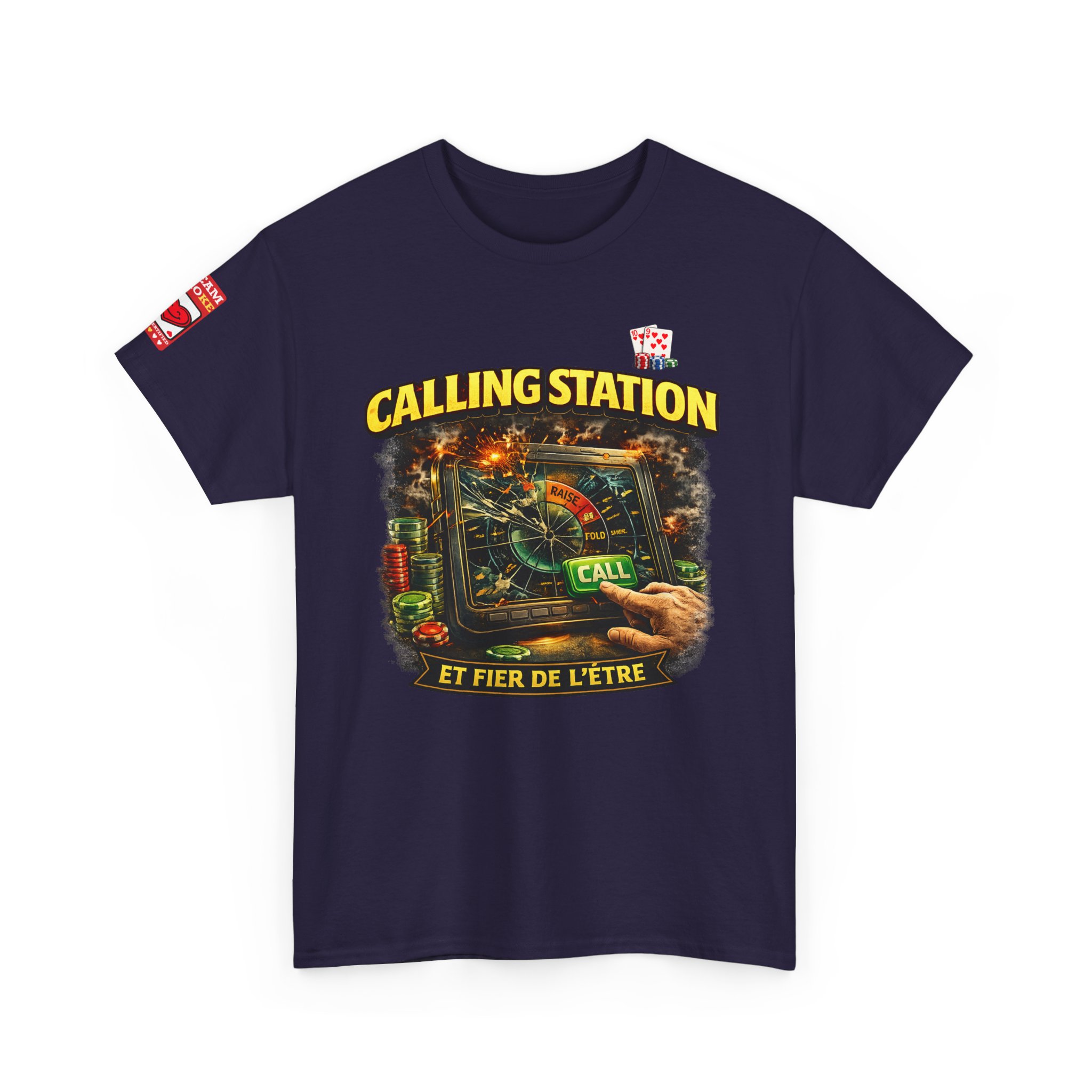 Calling Station Poker T‑Shirt — Dark Edition – Image 30
