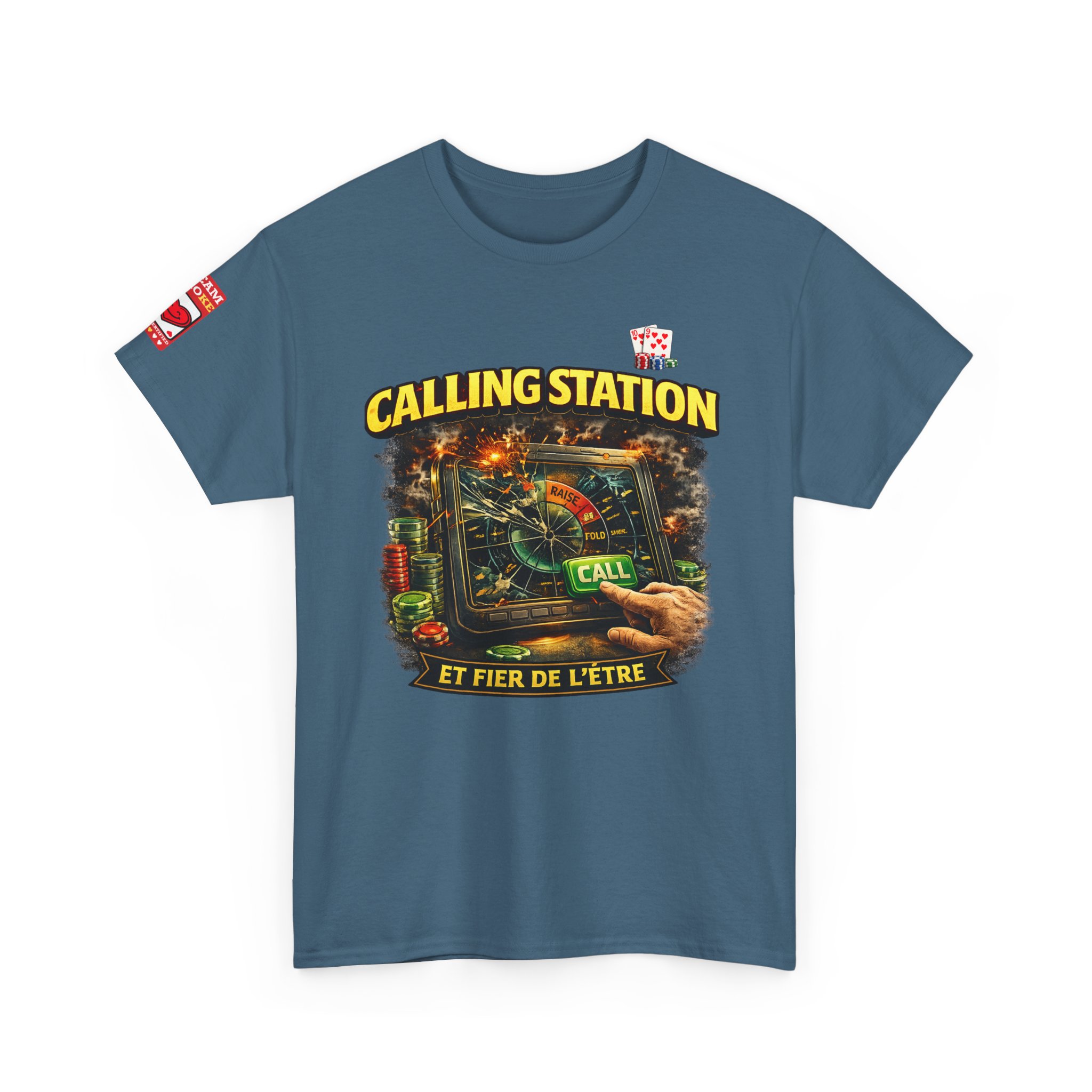Calling Station Poker T‑Shirt — Dark Edition – Image 18