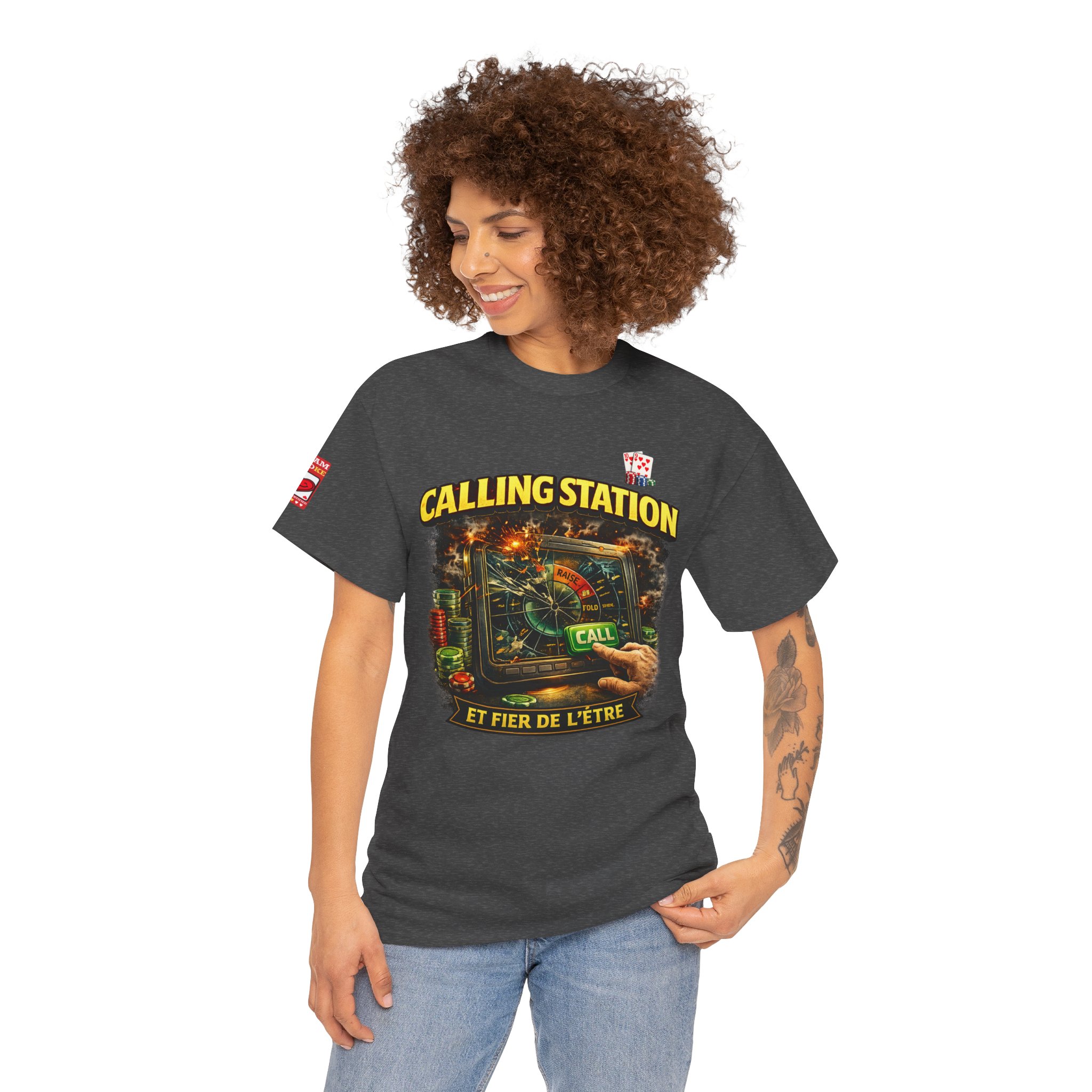 Calling Station Poker T‑Shirt — Dark Edition – Image 15