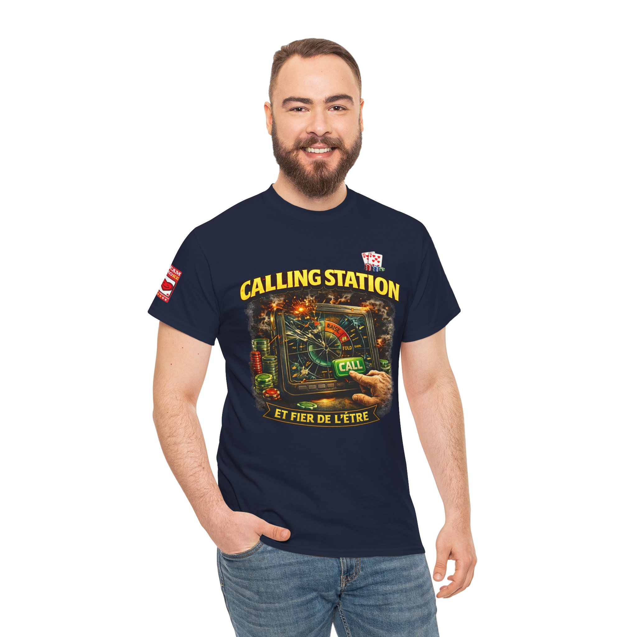 Calling Station Poker T‑Shirt — Dark Edition – Image 25