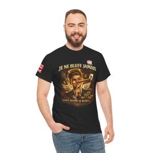 T-shirt Je Ne Bluff Jamais — Dark Edition