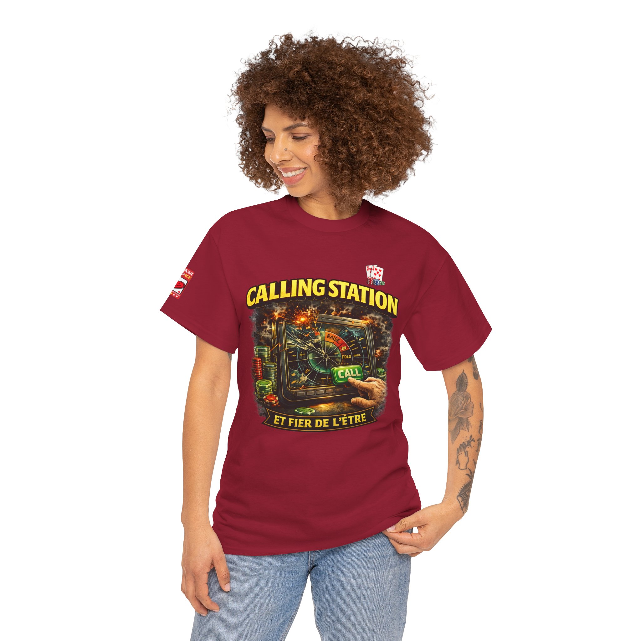 Calling Station Poker T‑Shirt — Dark Edition – Image 35
