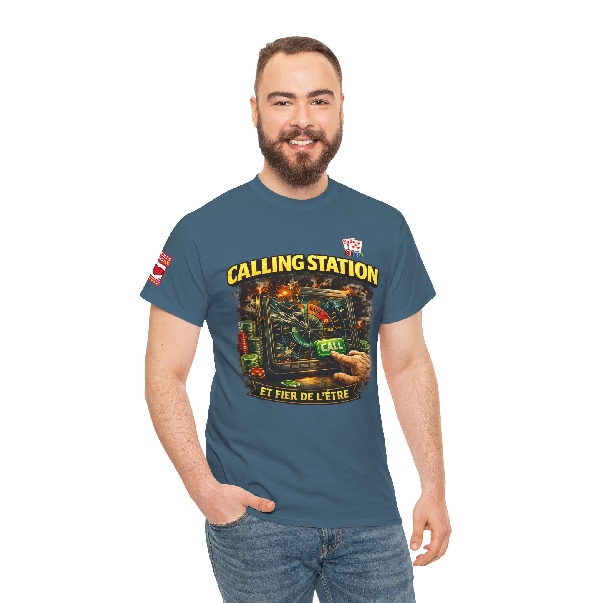 Calling Station Poker T‑Shirt — Dark Edition – Image 17