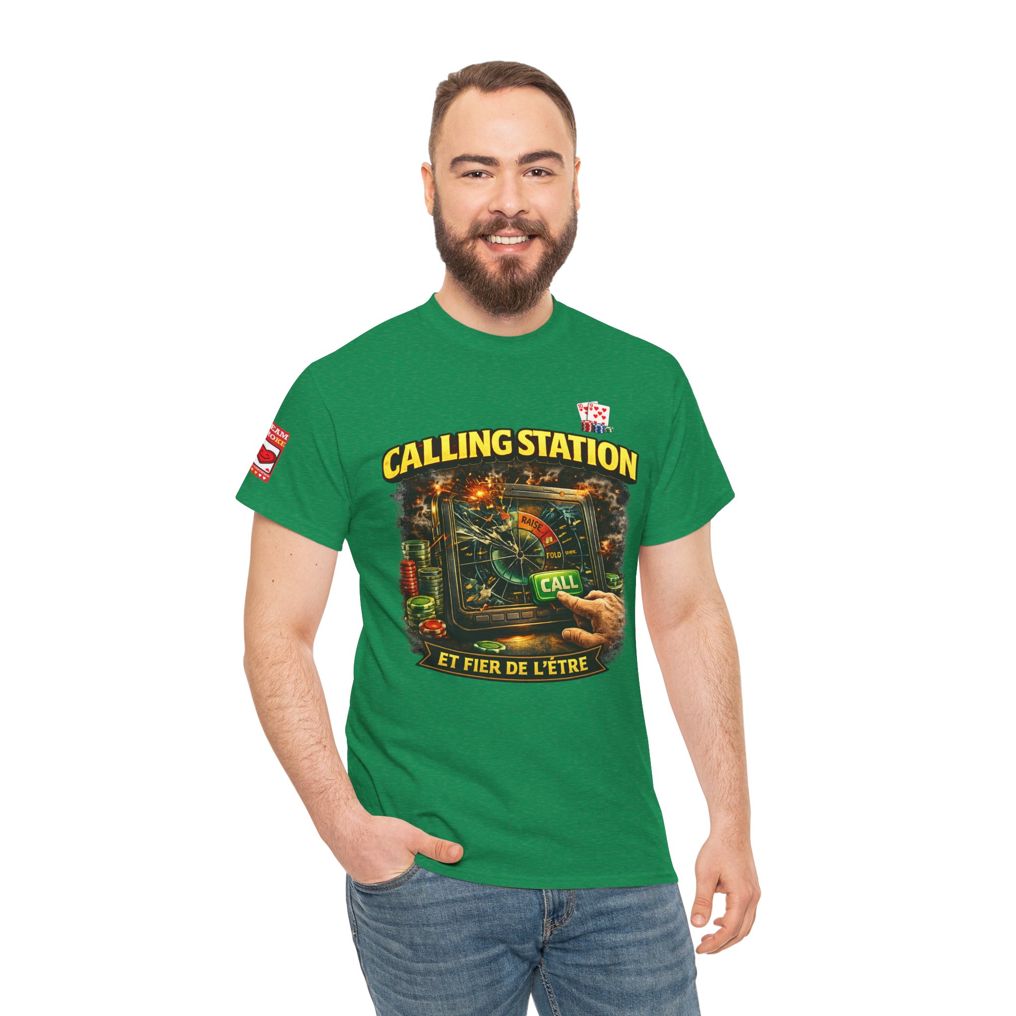 Calling Station Poker T‑Shirt — Dark Edition – Image 9