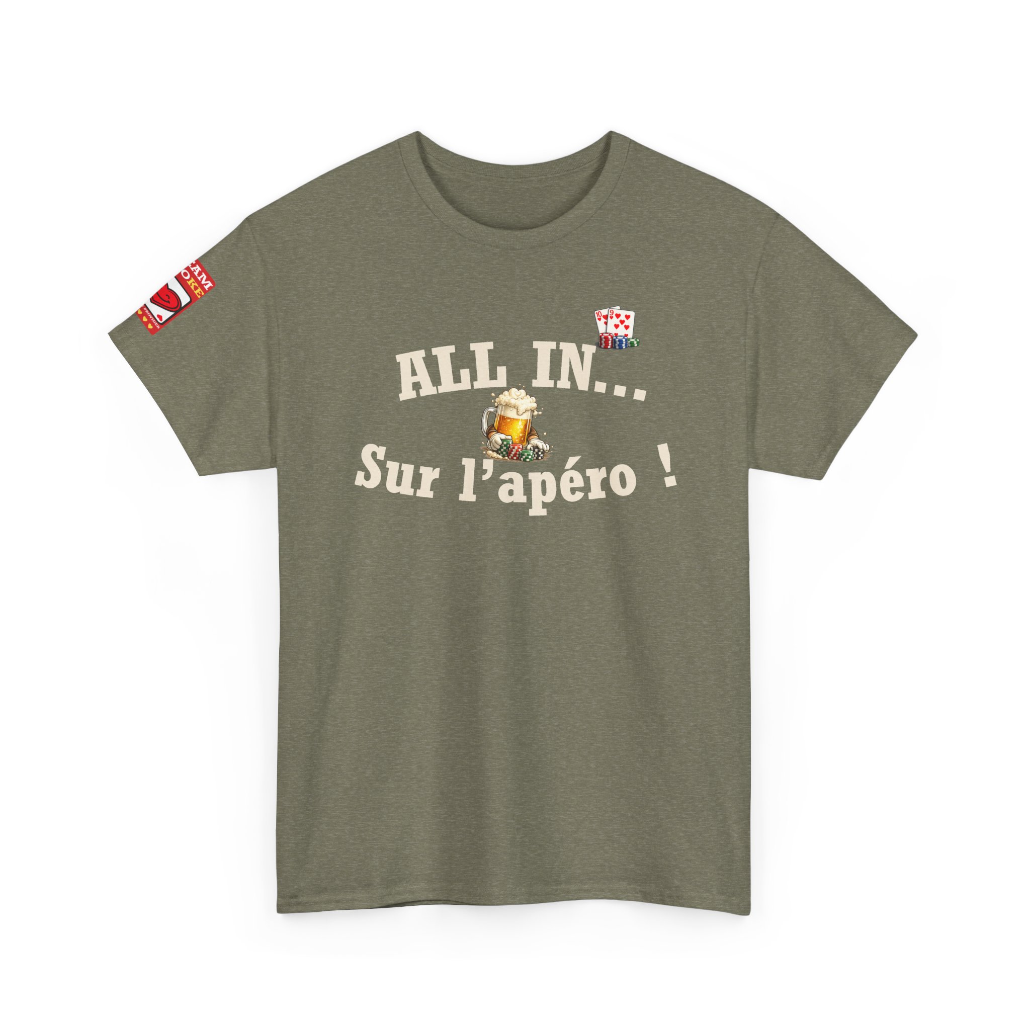 T-Shirt "All In... Sur l'apéro !" — Dark Edition – Image 20