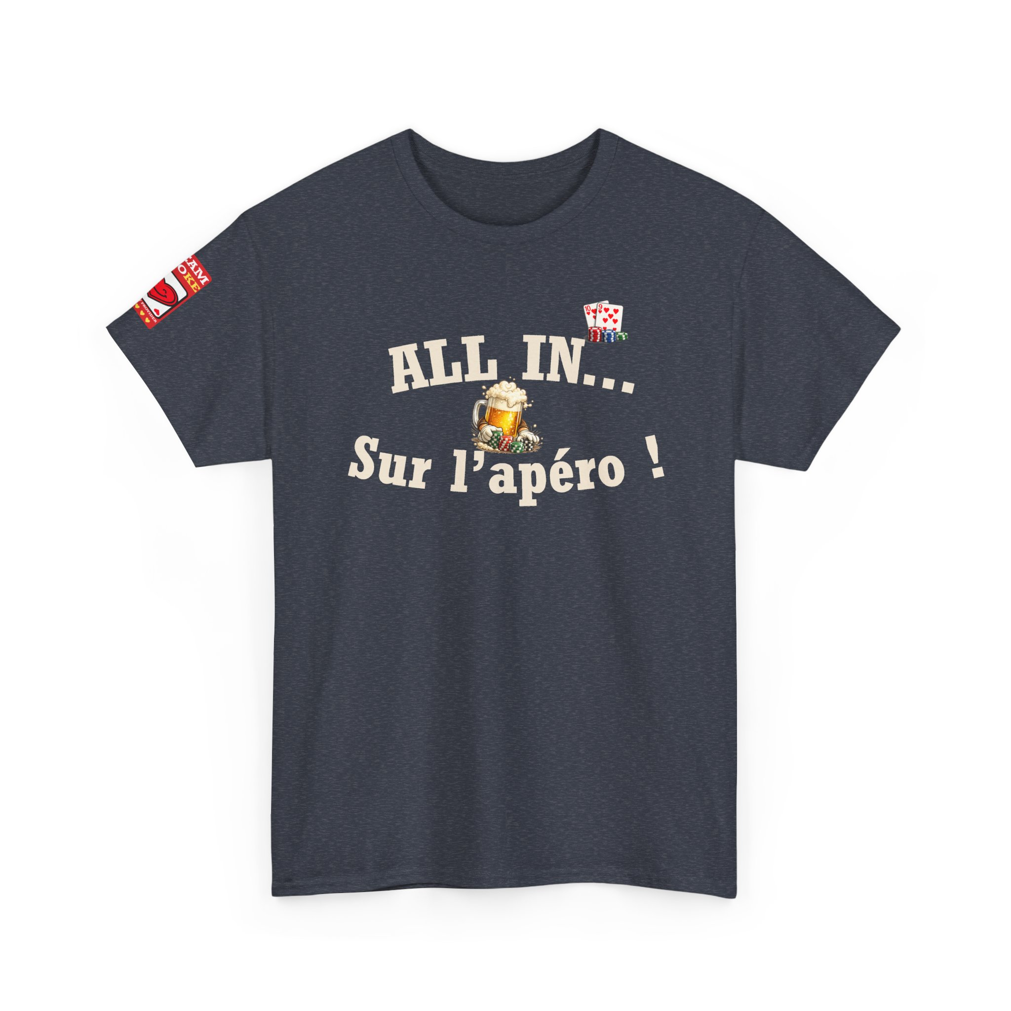 T-Shirt "All In... Sur l'apéro !" — Dark Edition – Image 18