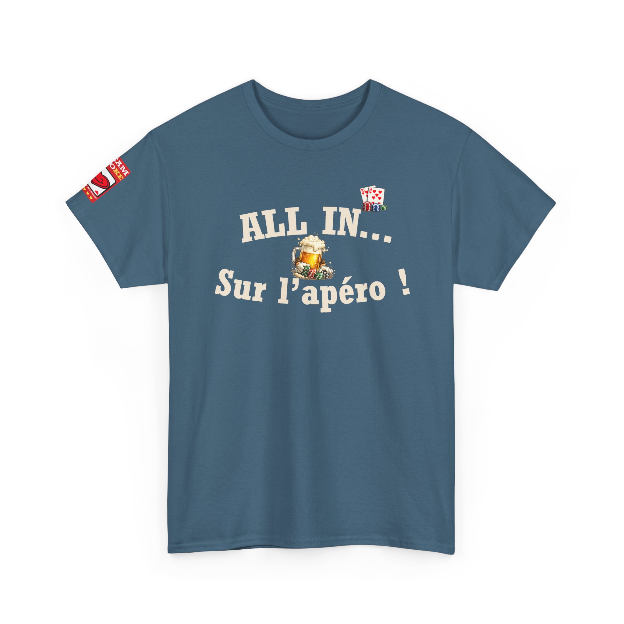T-Shirt "All In... Sur l'apéro !" — Dark Edition – Image 22