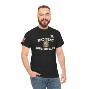 T-shirt Bad Beat Survivor Club — Dark Edition