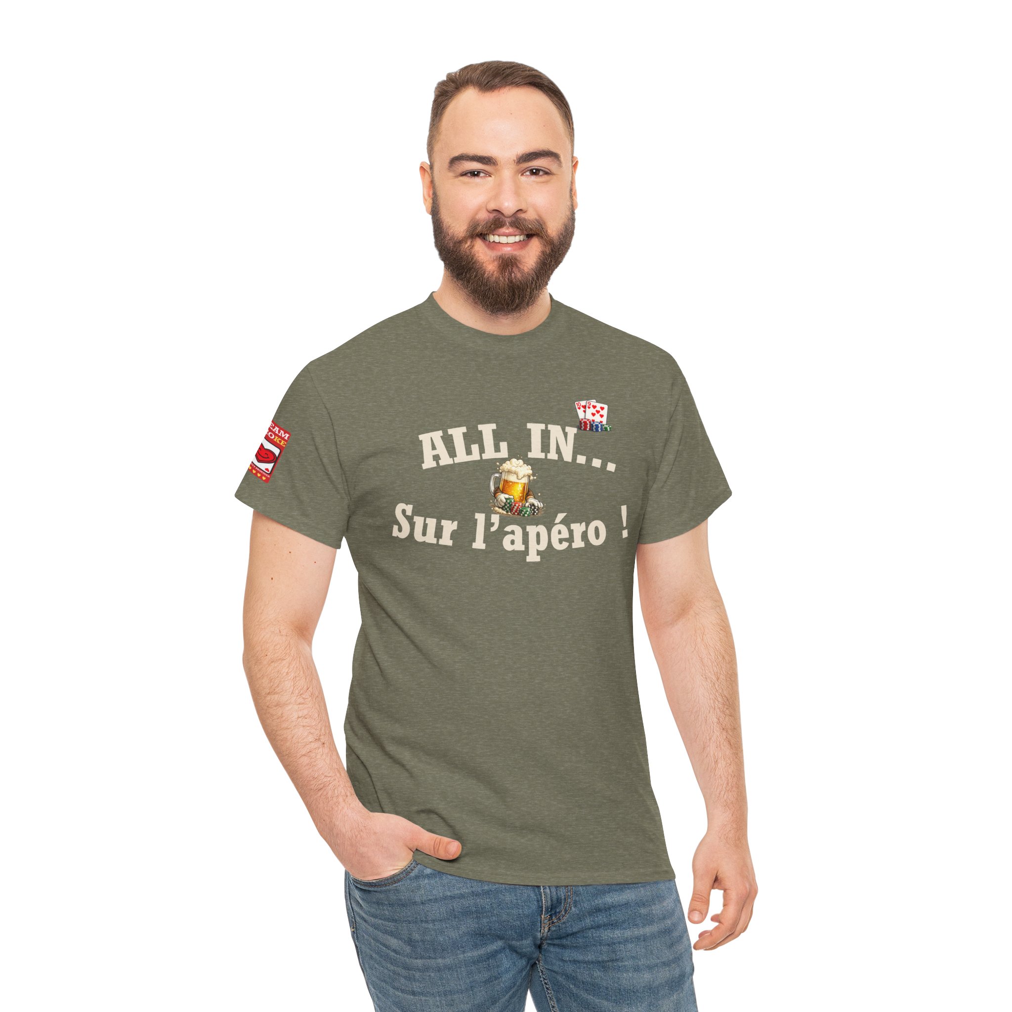 T-Shirt "All In... Sur l'apéro !" — Dark Edition – Image 19