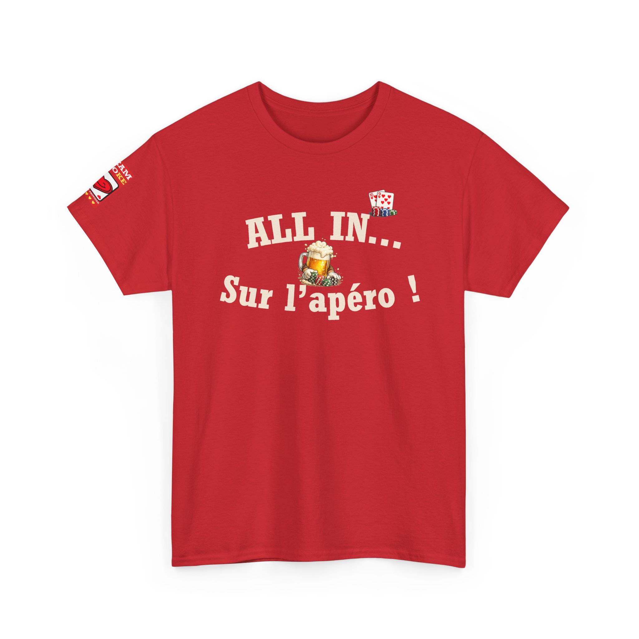 T-Shirt "All In... Sur l'apéro !" — Dark Edition – Image 14