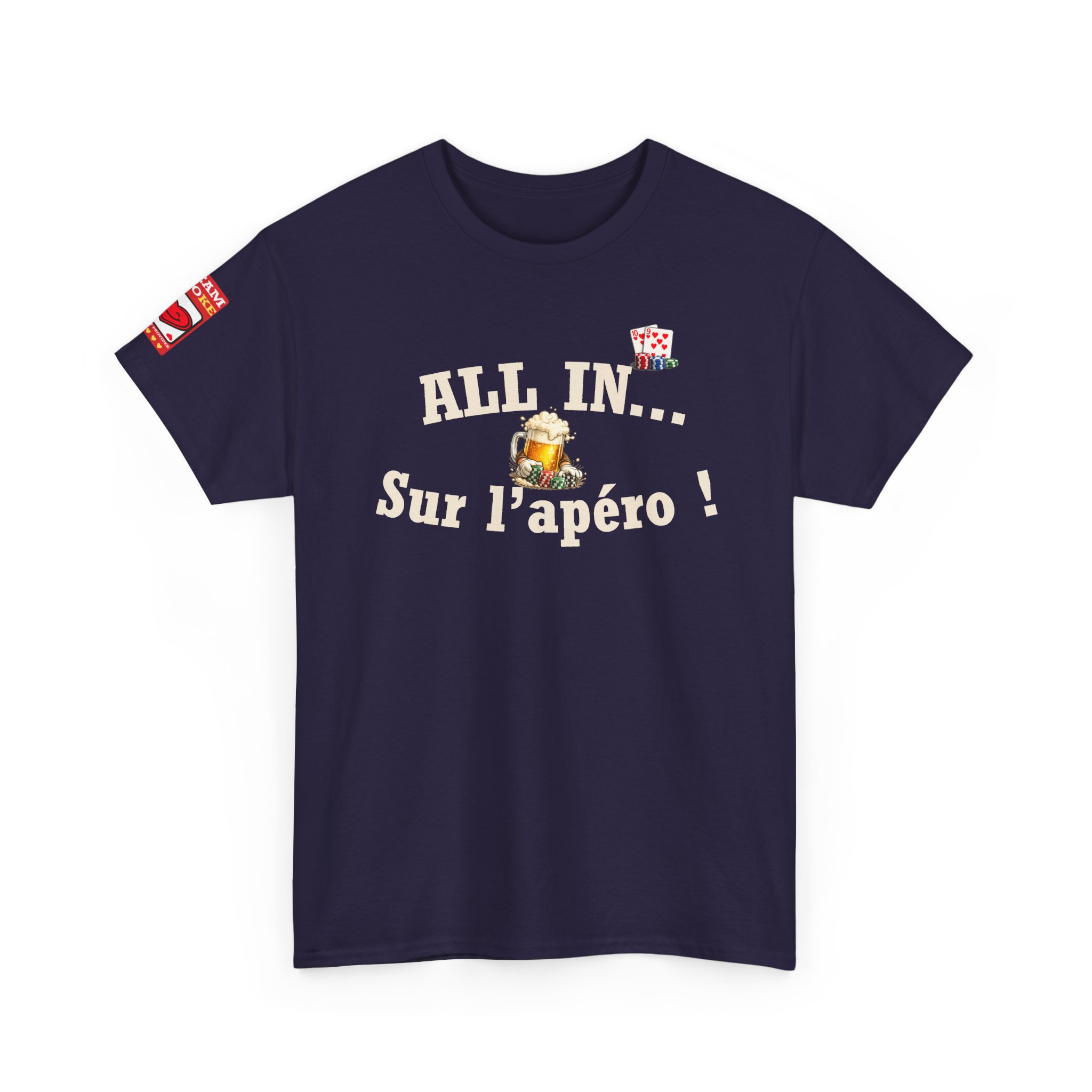 T-Shirt "All In... Sur l'apéro !" — Dark Edition – Image 24